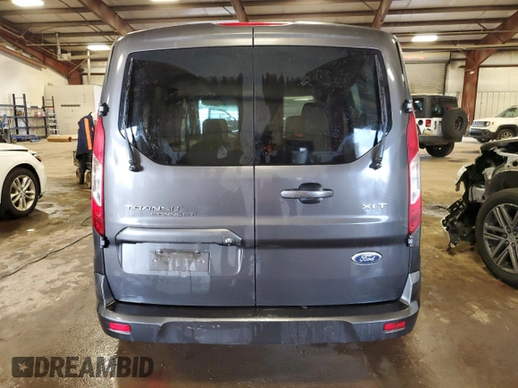 2016 Ford Transit Connect XLT with VIN NM0AS8F72G1242193, listed as a Copart auction lot 61648515 with 316,001 mi miles and Clean title. Bid and sale history available at DreamBid. Image 6.