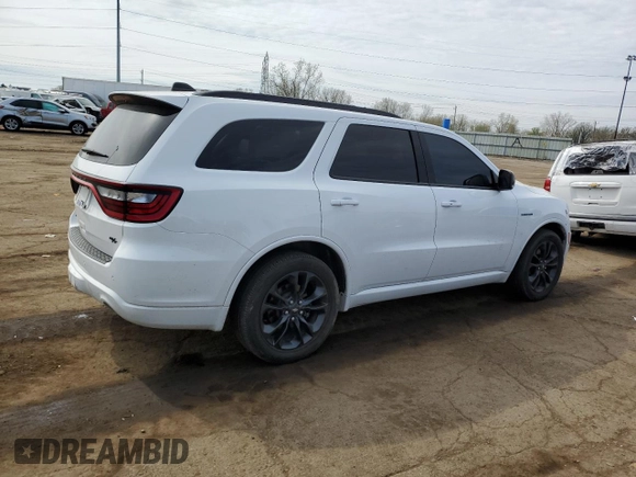 2023 Dodge Durango R/T Plus with VIN 1C4SDJCT8PC551018, listed as a Copart auction lot 54405255 with 34,382 mi miles and Clean title. Bid and sale history available at DreamBid. Image 3.