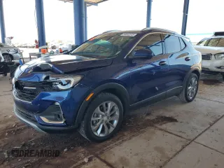 2023 Buick Encore GX Essence with VIN KL4MMFSL2PB110816, listed as a Copart auction lot 59892515 with 17,927 mi miles and Salvage title. Bid and sale history available at DreamBid. Image 1.