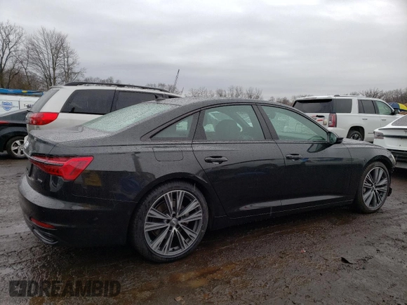 2019 Audi A6 Premium Plus with VIN WAUE8AF24KN124885, listed as a Copart auction lot 46905875 with 43,285 mi miles and Salvage Title. Bid and sale history available at carsss.com. Image 3.
