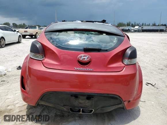 2013 Hyundai Veloster w/Gray Int с VIN KMHTC6AD1DU085546, выставлен на аукционе Copart как лот 58467755 с пробегом 130 932 миль миль и Списание • Salvage title. История ставок и продаж доступна на DreamBid. Изображение 6.