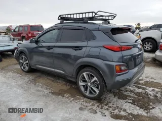 2020 Hyundai Kona Ultimate with VIN KM8K5CA50LU492060, listed as a Copart auction lot 71581672 with 25,568 mi miles. Bid and sale history available at carsss.com. Image 2.