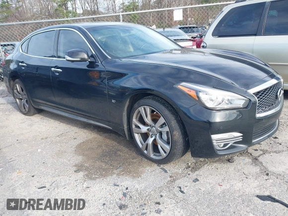 2017 Infiniti Q70 3.7 with VIN JN1BY1PR6HM210363, listed as a IAAI auction lot 41578525 with 111,792 mi miles and . Bid and sale history available at DreamBid. Image 1.