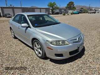 2007 Mazda Mazda6 s Touring with VIN 1YVHP80D975M49541, listed as a Copart auction lot 55686105 with 144,999 mi miles and Clean Title. Bid and sale history available at carsss.com. Image 1.