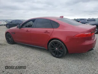 2018 Jaguar XF with VIN SAJBG4FV8JCY69204, listed as a Copart auction lot 50270335 with 45,243 mi miles and Salvage Title. Bid and sale history available at DreamBid. Image 2.