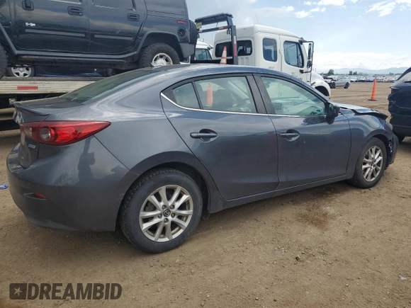 2015 Mazda 3 i Touring with VIN 3MZBM1V77FM176295, listed as a Copart auction lot 59394625 with 179,804 mi miles and Salvage title. Bid and sale history available at DreamBid. Image 3.