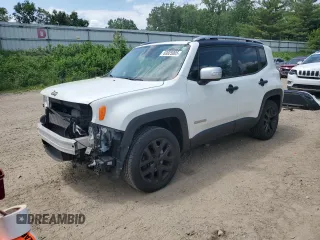 2017 Jeep Renegade Limited with VIN ZACCJBDB3HPF21091, listed as a Copart auction lot 63025005 with 84,142 mi miles and Clean title. Bid and sale history available at DreamBid. Image 1.