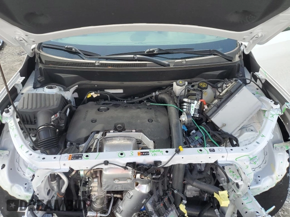 2020 GMC Terrain Denali with VIN 3GKALSEX9LL319471, listed as a Copart auction lot 59971555 with 8,777 mi miles and Salvage title. Bid and sale history available at DreamBid. Image 12.