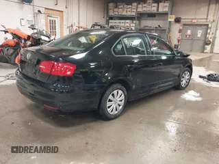 2012 Volkswagen Jetta Sedan S with VIN 3VW2K7AJ8CM472416, listed as a IAAI auction lot 41069163 with 134,932 mi miles. Bid and sale history available at carsss.com. Image 4.