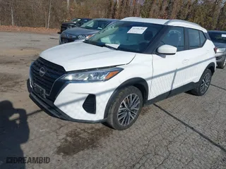2022 Nissan Kicks SV with VIN 3N1CP5CV2NL485171, listed as a IAAI auction lot 41246284 with NaN miles. Bid and sale history available at carsss.com. Image 17.