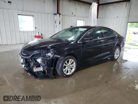 2015 Chrysler 200 Limited with VIN 1C3CCCAB8FN724900, listed as a Copart auction lot 60056645 with 143,032 mi miles and Salvage title. Bid and sale history available at DreamBid. Image 1.