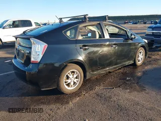 2010 Toyota Prius II with VIN JTDKN3DU8A0136273, listed as a IAAI auction lot 41266255 with 209,558 mi miles. Bid and sale history available at carsss.com. Image 4.