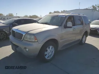 2004 Lincoln Aviator Luxury with VIN 5LMEU88H64ZJ24254, listed as a Copart auction lot 76606924 with 139,677 mi miles and Clean Title. Bid and sale history available at DreamBid. Image 1.