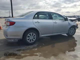 2011 Toyota Corolla L with VIN JTDBU4EEXBJ090831, listed as a Copart auction lot 42156935 with 144,697 mi miles and Salvage Title. Bid and sale history available at carsss.com. Image 3.