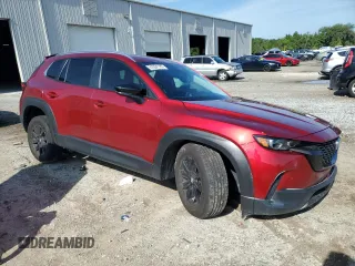 2024 Mazda CX-50 S Preferred with VIN 7MMVABBM1RN196609, listed as a Copart auction lot 61504195 with 24,269 mi miles and Salvage title. Bid and sale history available at DreamBid. Image 4.