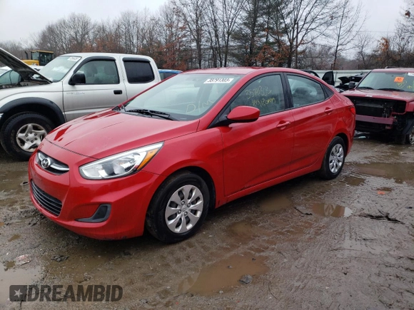 2017 Hyundai Accent SE with VIN KMHCT4AE0HU281397, listed as a Copart auction lot 35791303 with 100,120 mi miles. Bid and sale history available at carsss.com. Image 1.