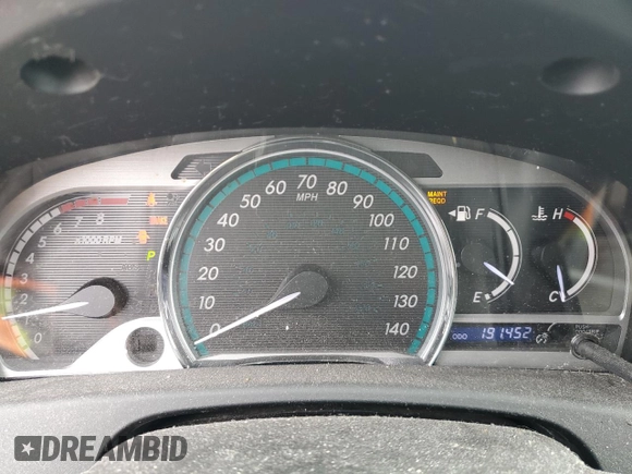 2012 Toyota Venza LE with VIN 4T3BK3BB1CU069444, listed as a Copart auction lot 53296795 with 191,452 mi miles and Salvage title. Bid and sale history available at DreamBid. Image 9.