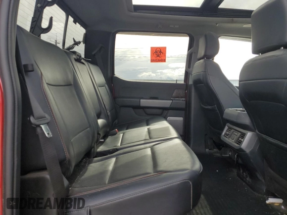 2023 Ford F-250 XL with VIN 1FT8W2BM3PED36980, listed as a Copart auction lot 49450125 with 57,760 mi miles and Salvage Title. Bid and sale history available at DreamBid. Image 11.
