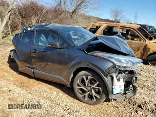 2022 Toyota C-HR XLE with VIN NMTKHMBX5NR140566, listed as a Copart auction lot 43204845 with Not Provided miles and Salvage Title. Bid and sale history available at DreamBid. Image 4.