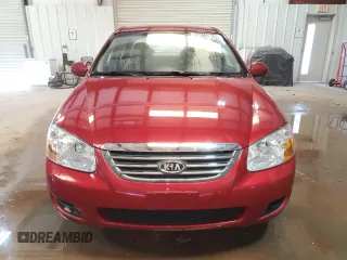 2008 Kia Spectra EX with VIN KNAFE122685509781, listed as a Copart auction lot 60413084 with 73,808 mi miles and Clean Title. Bid and sale history available at carsss.com. Image 5.