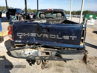 2005 Chevrolet Silverado 1500 Work Truck with VIN 1GCEC14X35Z298508, listed as a Copart auction lot 45917835 with 0 mi miles and Salvage Title. Bid and sale history available at carsss.com. Image 6.