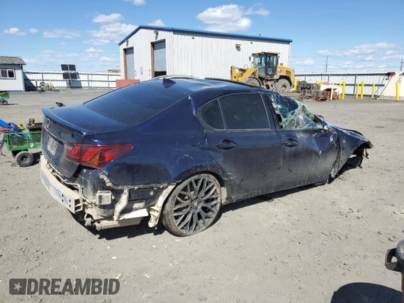 2015 Lexus GS 350 with VIN JTHCE1BL6FA006009, listed as a Copart auction lot 53400735 with 65,385 mi miles and Salvage Title. Bid and sale history available at carsss.com. Image 3.