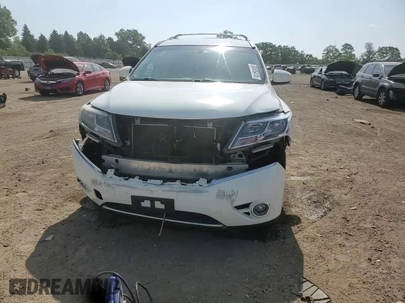 2015 Nissan Pathfinder SL z VIN 5N1AR2MMXFC673190, wystawiony jako Copart lot #60495415 z przebiegiem 101 072 mil mil oraz Szkoda całkowita • Salvage title. Historia ofert i sprzedaży dostępna na DreamBid. Obrazek 15.
