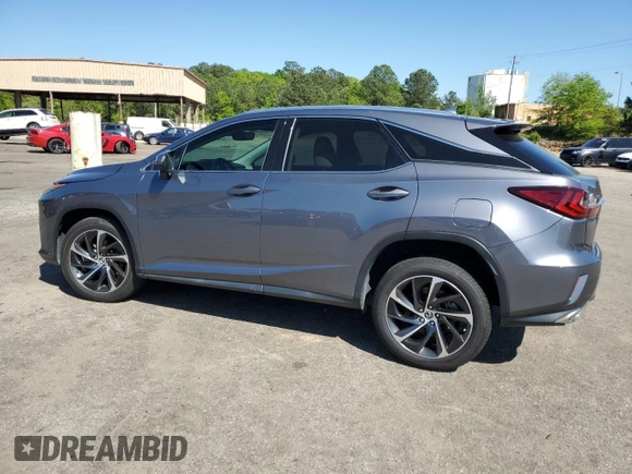 2019 Lexus RX 350 with VIN 2T2ZZMCA9KC135698, listed as a Copart auction lot 51114355 with 60,276 mi miles and Salvage title. Bid and sale history available at DreamBid. Image 2.