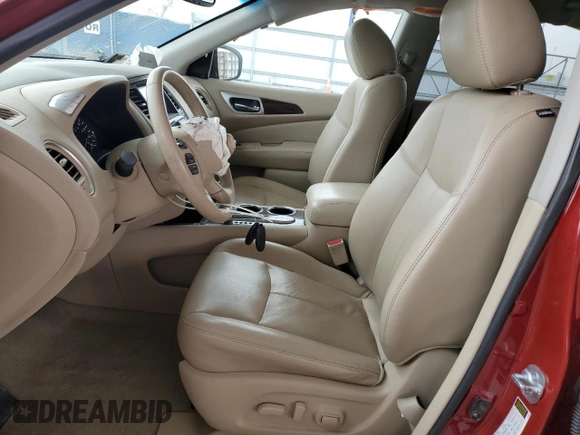 2015 Nissan Pathfinder SV with VIN 5N1AR2MN9FC600501, listed as a Copart auction lot 48445715 with 51,415 mi miles and Salvage Title. Bid and sale history available at carsss.com. Image 7.