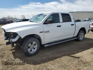 2016 Ram 1500 Tradesman z VIN 1C6RR7KM3GS102145, wystawiony jako Copart lot #55087015 z przebiegiem 104 058 mil mil oraz Szkoda całkowita • Salvage title. Historia ofert i sprzedaży dostępna na DreamBid. Obrazek 1.