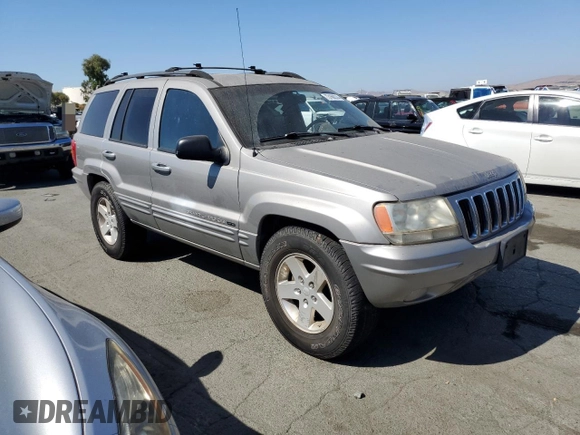 2001 Jeep Grand Cherokee Limited with VIN 1J4GW58S61C565685, listed as a Copart auction lot 73168374 with 252,978 mi miles and Clean Title. Bid and sale history available at carsss.com. Image 4.