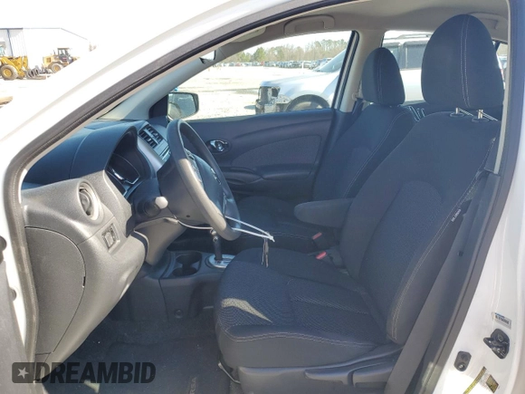 2016 Nissan Versa S Plus with VIN 3N1CN7AP7GL826248, listed as a Copart auction lot 48884715 with 95,156 mi miles and Salvage Title. Bid and sale history available at DreamBid. Image 7.