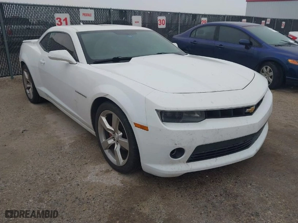 2014 Chevrolet Camaro LT with VIN 2G1FG1E39E9227580, listed as a IAAI auction lot 41517783 with 210918 miles. Bid and sale history available at carsss.com. Image 6.