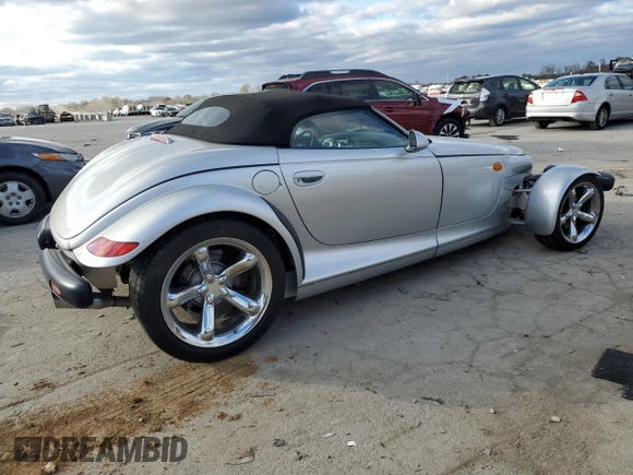 2001 Plymouth Prowler z VIN 1P3EW65G61V700039, wystawiony jako Copart lot #82292754 z przebiegiem 35 401 mil mil oraz Tytuł czysty. Historia ofert i sprzedaży dostępna na DreamBid. Obrazek 3.