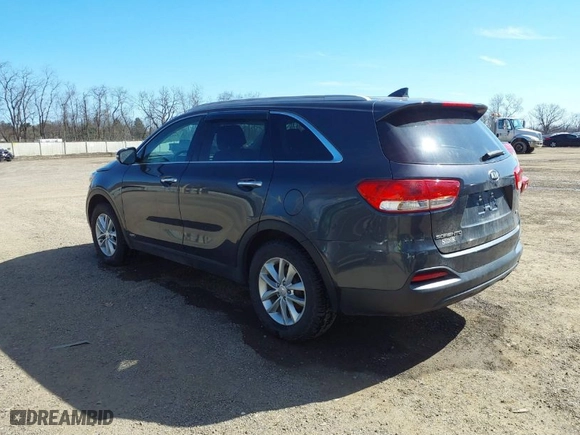 2017 Kia Sorento LX with VIN 5XYPGDA32HG258178, listed as a IAAI auction lot 41805367 with 103,895 mi miles. Bid and sale history available at carsss.com. Image 3.