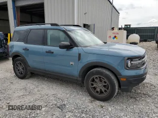 2022 Ford Bronco Sport Big Bend z VIN 3FMCR9B62NRD10906, wystawiony jako Copart lot #59167885 z przebiegiem 46 433 mil mil oraz Szkoda całkowita • Salvage title. Historia ofert i sprzedaży dostępna na DreamBid. Obrazek 4.