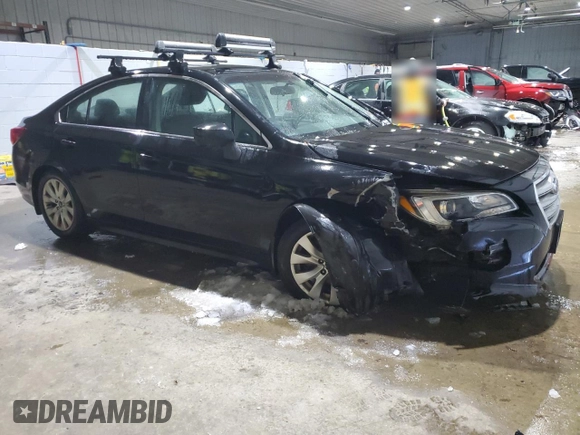 2015 Subaru Legacy 2.5i Premium with VIN 4S3BNAC64F3026284, listed as a Copart auction lot 45273995 with 142,364 mi miles and Salvage Title. Bid and sale history available at carsss.com. Image 4.