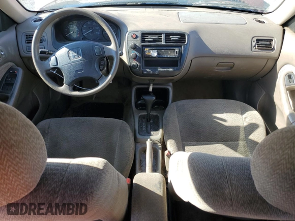 2000 Honda Civic LX with VIN 2HGEJ6670YH596097, listed as a Copart auction lot 47732515 with 269,184 mi miles and Non Repairable. Bid and sale history available at carsss.com. Image 8.