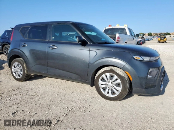 2021 Kia Soul LX with VIN KNDJ23AU0M7744602, listed as a Copart auction lot 51873895 with 31,450 mi miles and Salvage Title. Bid and sale history available at carsss.com. Image 4.
