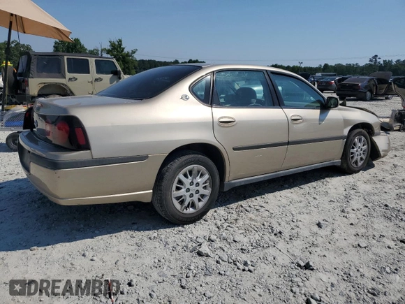 2005 Chevrolet Impala with VIN 2G1WF52E259295588, listed as a Copart auction lot 58915944 with 126,854 mi miles and Salvage Title. Bid and sale history available at DreamBid. Image 3.