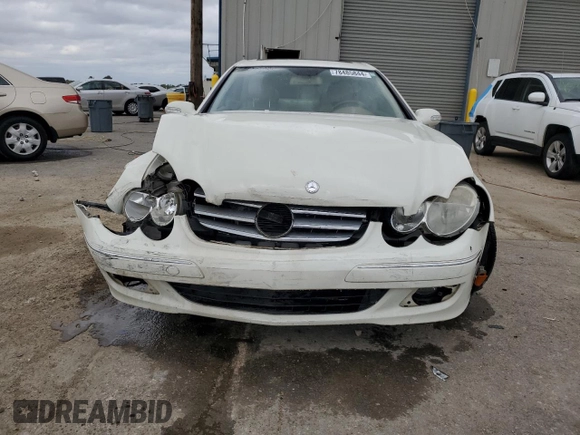 2009 Mercedes-Benz CLK 350 with VIN WDBTJ56H79F270419, listed as a Copart auction lot 78485844 with 88,726 mi miles and Salvage Title. Bid and sale history available at DreamBid. Image 5.