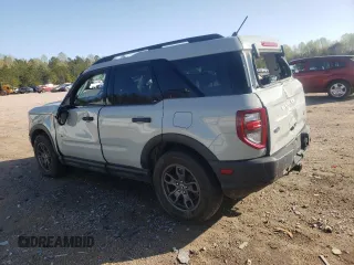 2021 Ford Bronco Sport Big Bend z VIN 3FMCR9B60MRA16404, wystawiony jako Copart lot #51411345 z przebiegiem 47 296 mil mil oraz Szkoda całkowita • Salvage title. Historia ofert i sprzedaży dostępna na DreamBid. Obrazek 2.