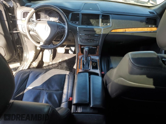 2014 Lincoln MKS EcoBoost with VIN 1LNHL9FT3EG608220, listed as a Copart auction lot 43038415 with Not provided miles and Salvage title. Bid and sale history available at DreamBid. Image 8.