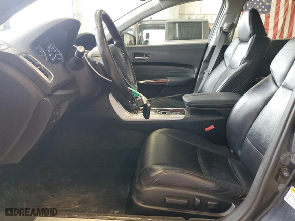 2015 Acura TLX V6 Advance with VIN 19UUB3F7XFA010380, listed as a Copart auction lot 46820195 with 115,841 mi miles and Clean Title. Bid and sale history available at carsss.com. Image 7.