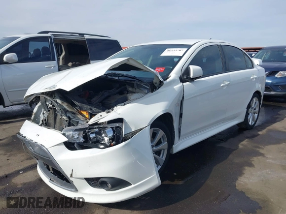 2013 Mitsubishi Lancer GT with VIN JA32U8FW7DU011260, listed as a IAAI auction lot 41233707 with 165,183 mi miles. Bid and sale history available at carsss.com. Image 17.