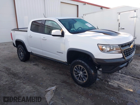 2018 Chevrolet Colorado 4WD ZR2 with VIN 1GCGTEEN2J1134530, listed as a IAAI auction lot 41245135 with 46,713 mi miles. Bid and sale history available at carsss.com. Image 1.