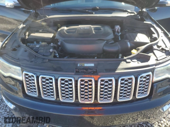 2017 Jeep Grand Cherokee Overland z VIN 1C4RJFCG9HC663433, wystawiony jako Copart lot #49231665 z przebiegiem 171 721 mil mil oraz Szkoda całkowita • Salvage title. Historia ofert i sprzedaży dostępna na DreamBid. Obrazek 12.