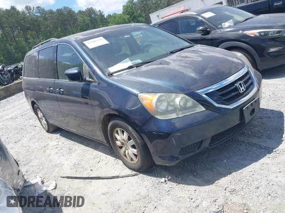 2010 Honda Odyssey EX-L with VIN 5FNRL3H71AB003462, listed as a IAAI auction lot 42200334 with 199,206 mi miles. Bid and sale history available at carsss.com. Image 1.