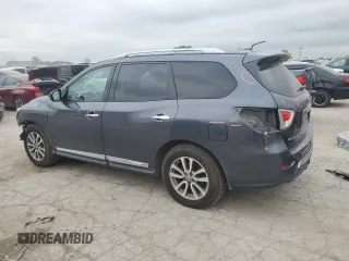 2014 Nissan Pathfinder Platinum with VIN 5N1AR2MN1EC682836, listed as a Copart auction lot 58405845 with 129,559 mi miles and Salvage title. Bid and sale history available at DreamBid. Image 2.