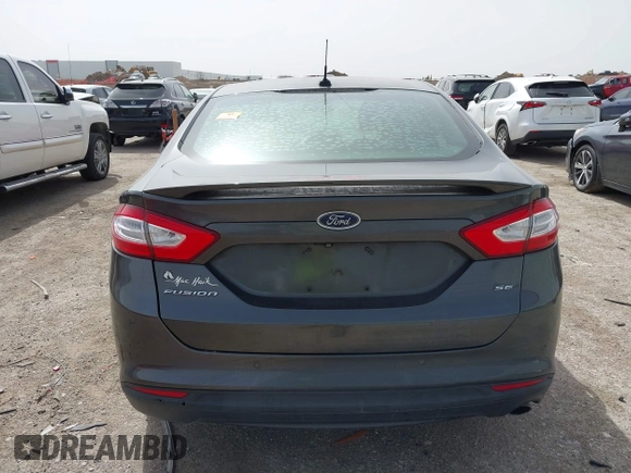 2015 Ford Fusion SE with VIN 3FA6P0H7XFR233678, listed as a IAAI auction lot 41743085 with 1 mi miles. Bid and sale history available at carsss.com. Image 16.